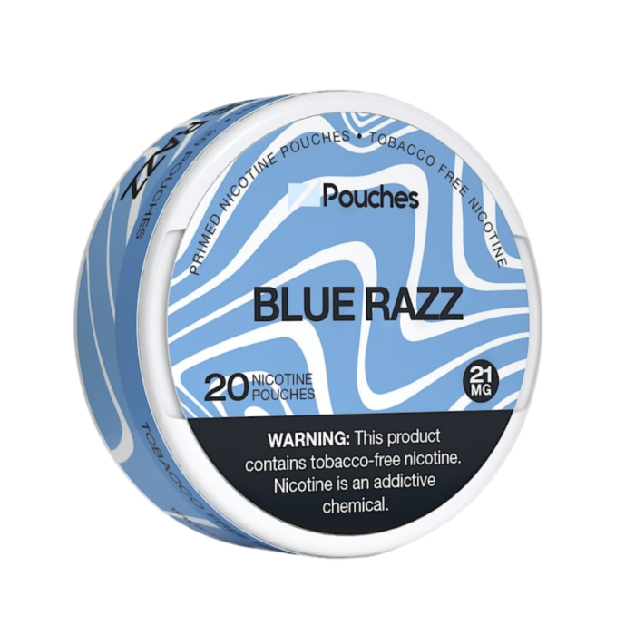Z Pouches Blue Razz 12mg - 5pk Sleeve - Image 1