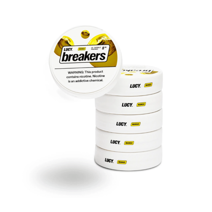 3 Lucy Breakers Mango 8mg – 10pk Sleeve - Image 1
