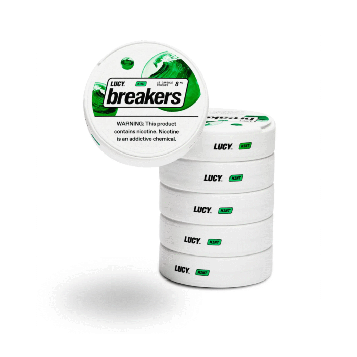 Lucy Breakers Mint 8mg – 5pk Sleeve - Image 1