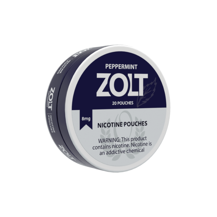 5-3 Zolt Peppermint 15mg – 5pk Sleeve - Image 1