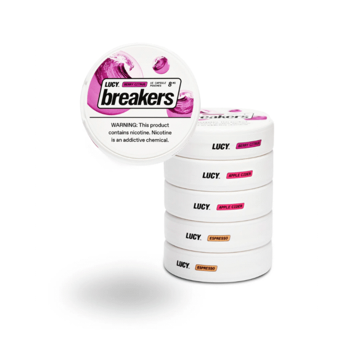 Lucy Breakers Berry Citrus 8mg – 5pk Sleeve - Image 1