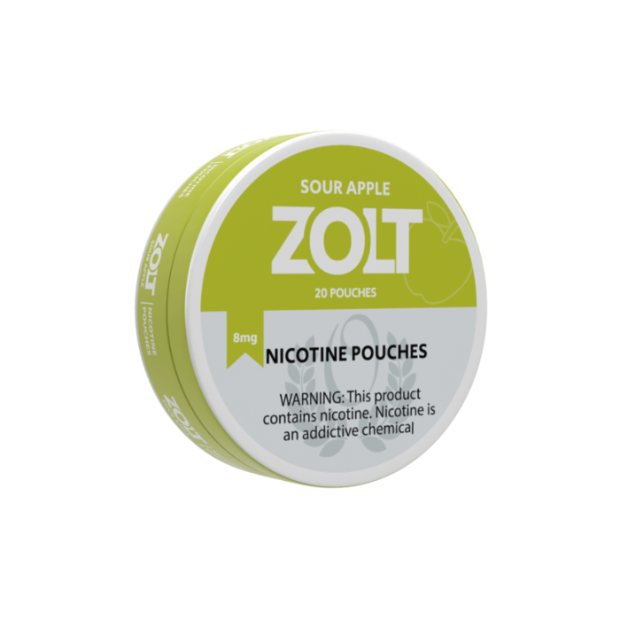 Zyn Sour Apple 15mg Zolt Sour Apple 15mg – 5pk Sleeve - Image 1
