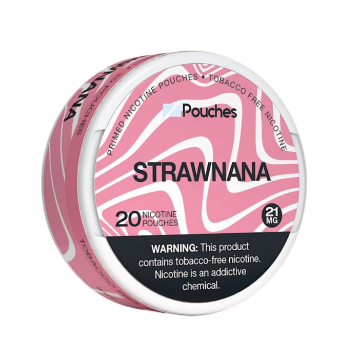 Z Pouches Strawnana 21mg – 5pk Sleeve - Image 1