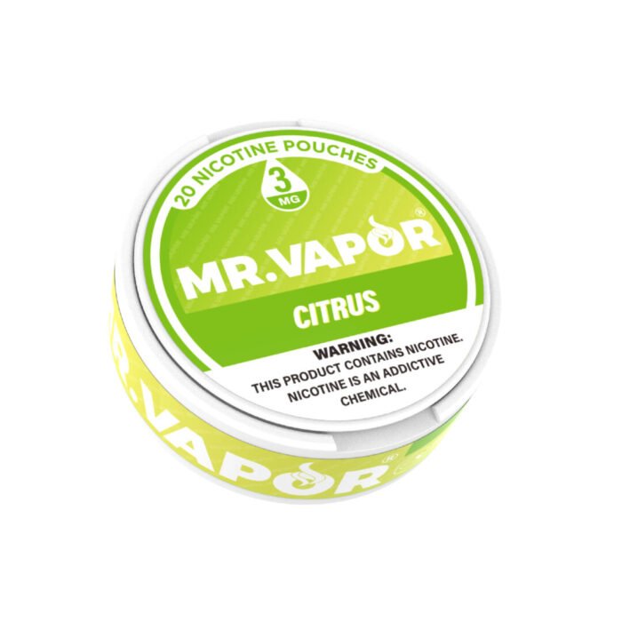 Mr Vapor 6mg Citrus Mr Vapor Citrus 6mg – 5pk Sleeve - Image 1