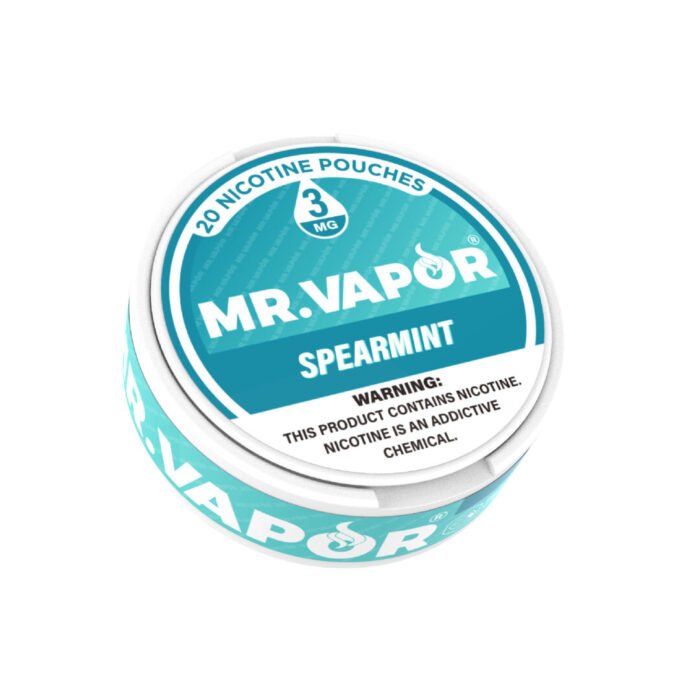 Mr Vapor Spearmint 6mg – 5pk Sleeve - Image 1