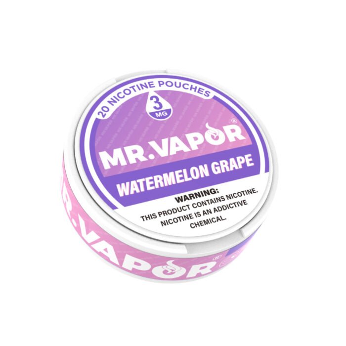 Mr Vapor Watermelon Grape 6mg – 5pk Sleeve - Image 1