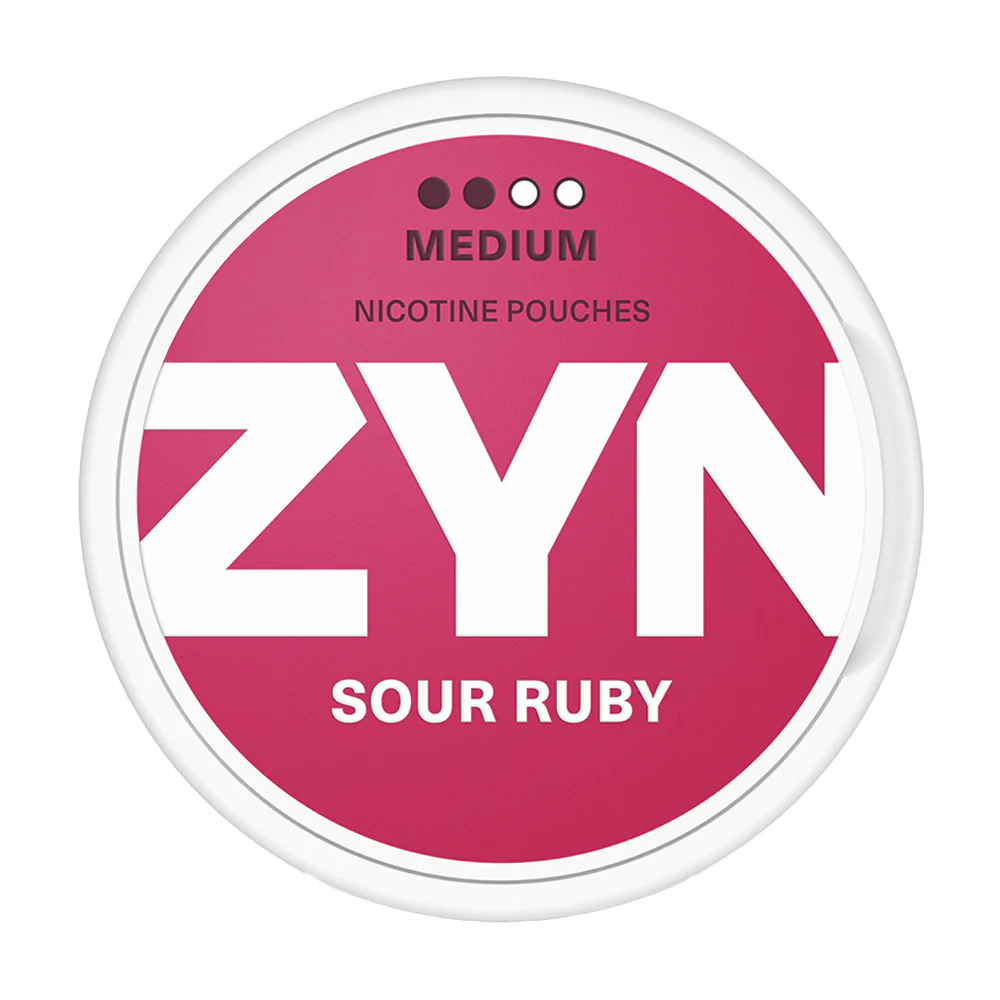 Zyn Sour Ruby 6mg – 10pk Sleeve - Image 1