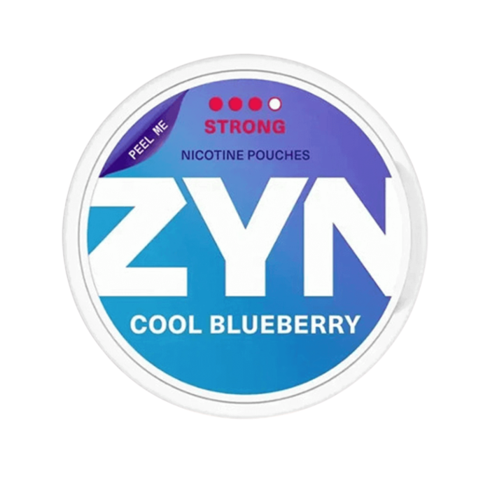 Zyn Cool Blueberry 11mg – 10pk Sleeve - Image 1
