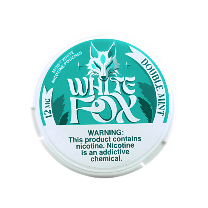 White Fox Double Mint 12mg – 5pk Sleeve (US Version) - Image 1