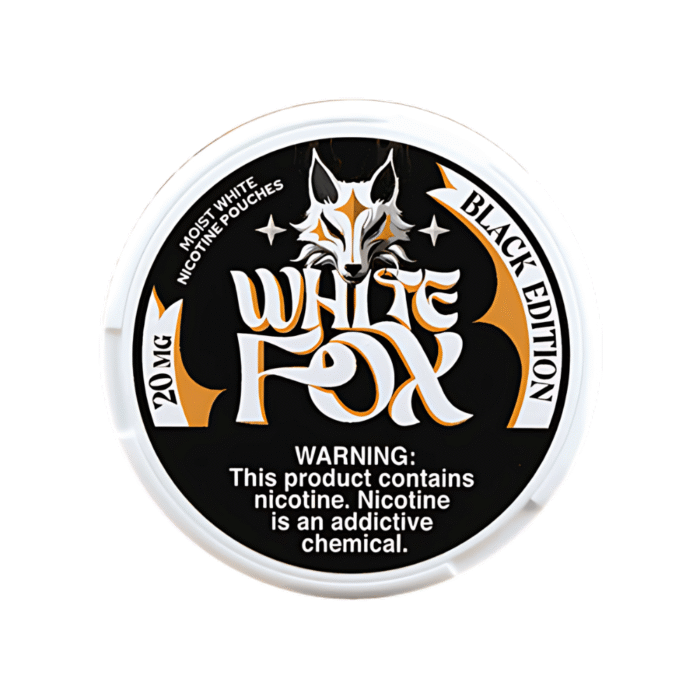 White Fox Black 22mg – 5pk Sleeve (US Version) - Image 1