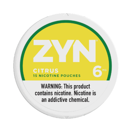Zyn Citrus 6mg – 5pk Sleeve (US Version)