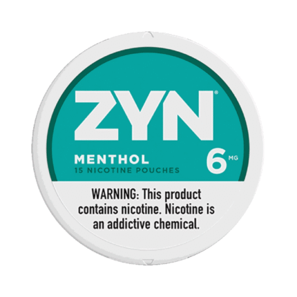 Zyn Menthol 6mg – 5pk Sleeve (US Version)