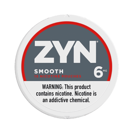 Zyn Smooth 6mg – 5pk Sleeve (US Version)