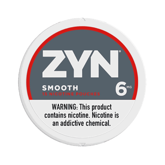 Zyn Smooth 6mg – 5pk Sleeve (US Version) - Image 1