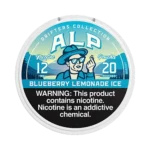 ALP Blueberry Lemonade Ice 12mg nicotine pouches tin