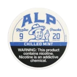 ALP Chilled Mint 9mg nicotine pouches tin