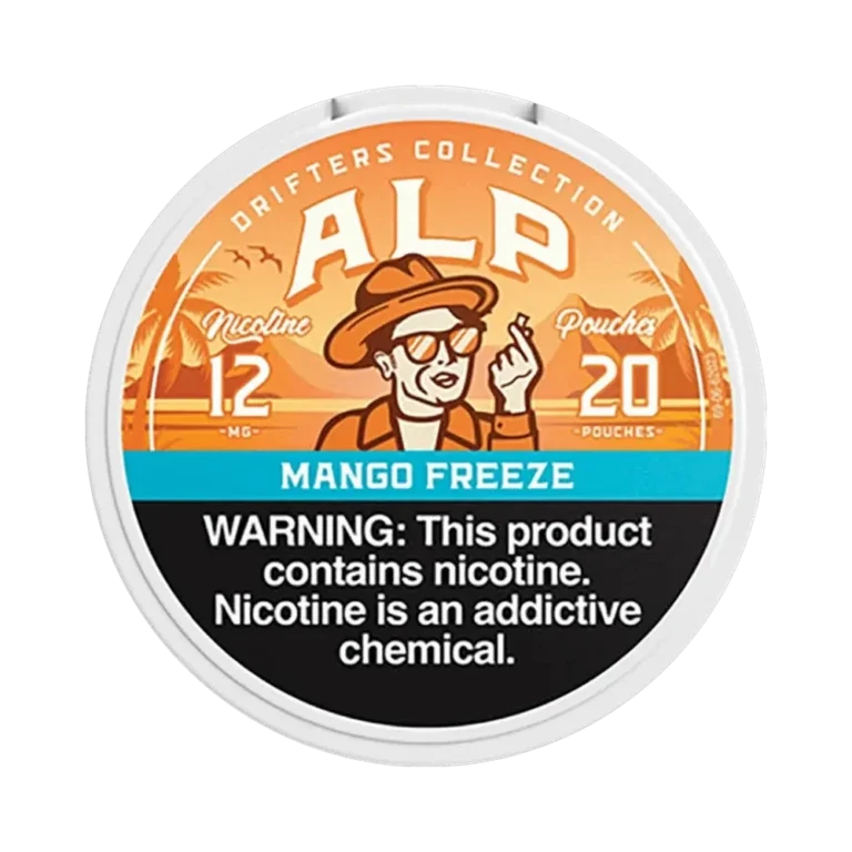 ALP Mango Freeze 12mg nicotine pouches tin