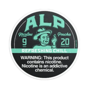 ALP Refreshing Chill 9mg nicotine pouches tin