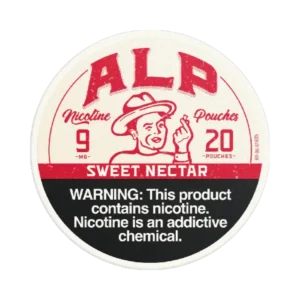 ALP Sweet Nectar 9mg nicotine pouches tin