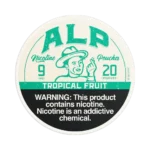 ALP Tropical Fruit 9mg nicotine pouches tin