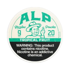 ALP Tropical Fruit 9mg nicotine pouches tin
