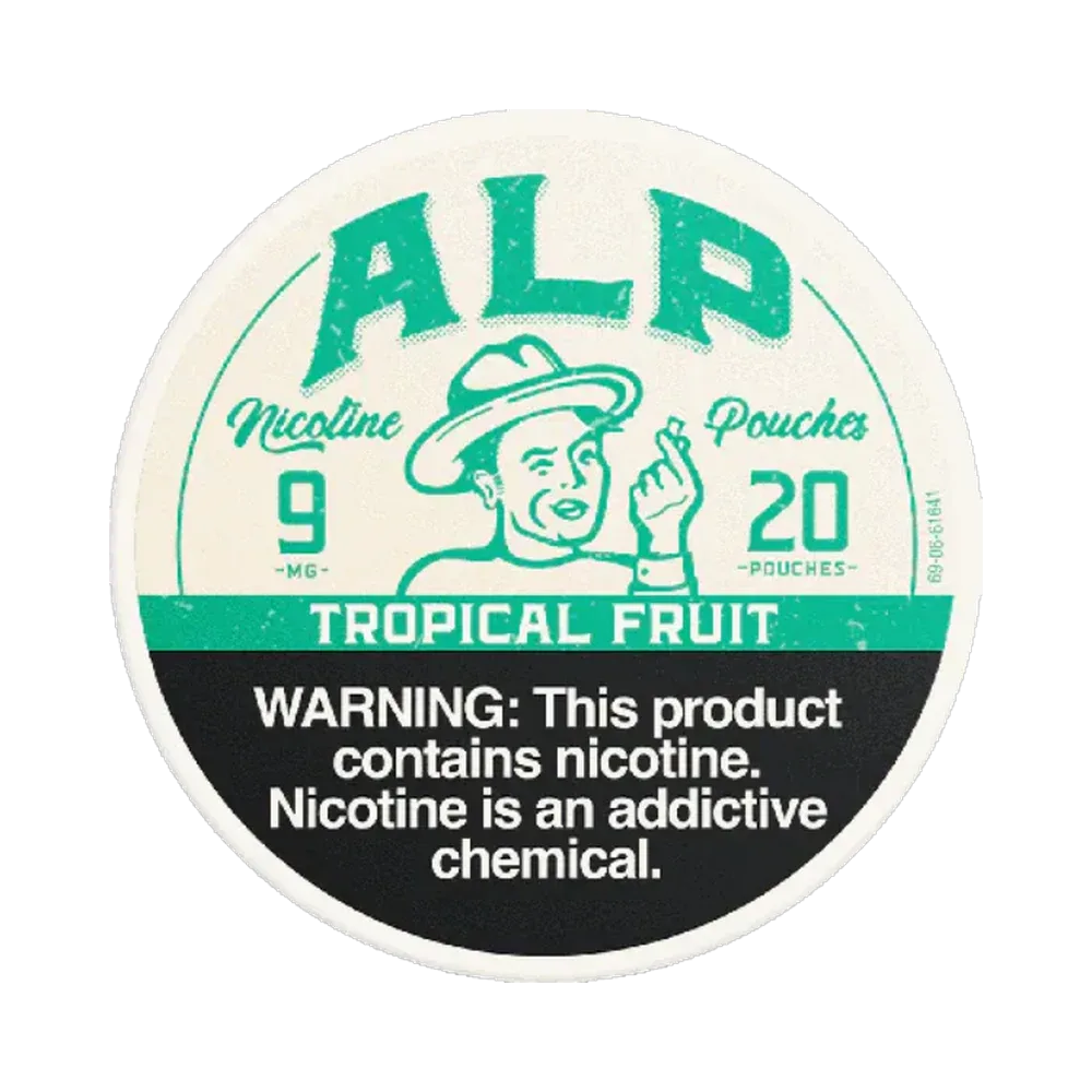 ALP Tropical Fruit 9mg ALP Tropical Fruit 9mg nicotine pouches tin