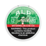 ALP Watermelon Kiwi Ice 12mg nicotine pouches tin