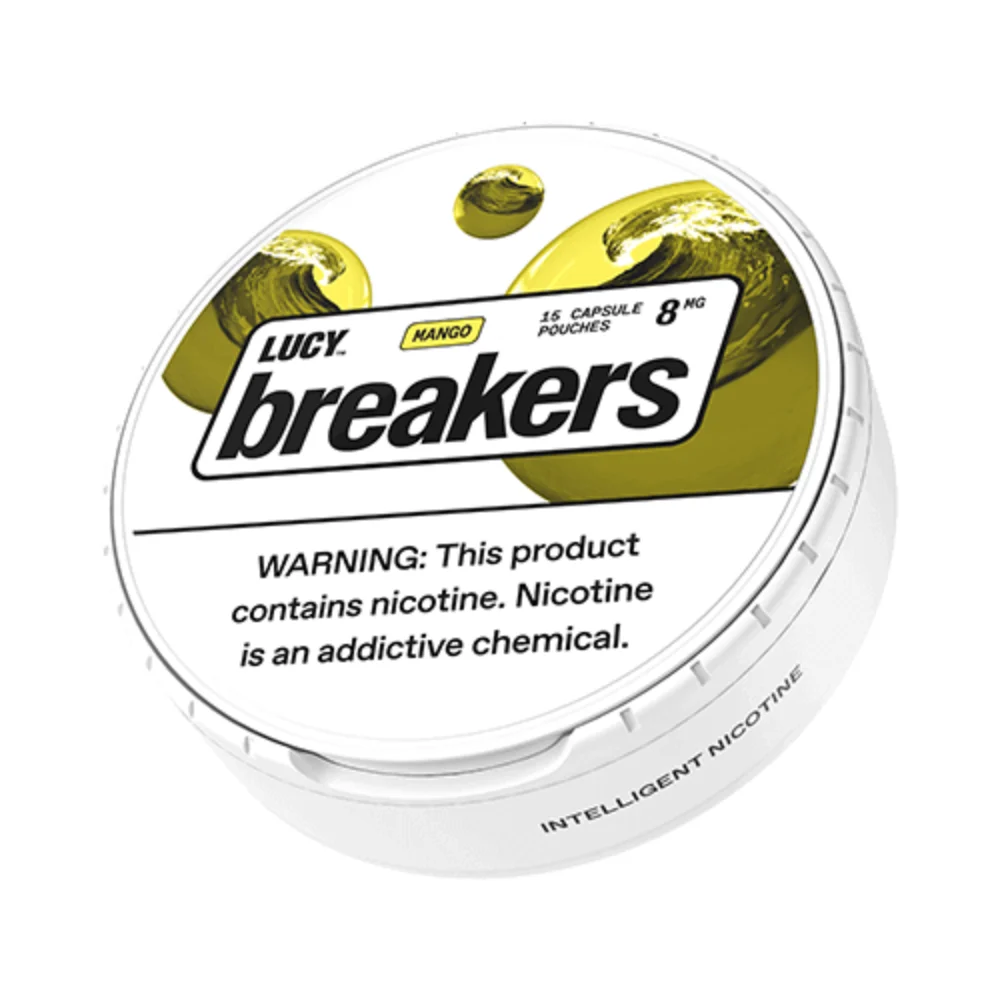 Lucy Breakers Mango 8mg Lucy Breakers Mango 8mg nicotine pouches tin
