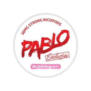 Pablo Exclusive Bubblegum 50mg nicotine pouches tin