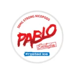 Pablo Exclusive Frosted Ice 50mg nicotine pouches tin