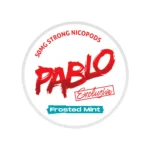 Pablo Exclusive Frosted Mint 50mg nicotine pouches tin