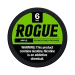 Rogue Apple 6mg nicotine pouches tin