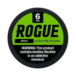 Rogue Apple 6mg nicotine pouches tin