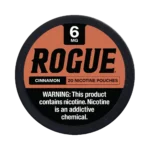 Rogue Cinnamon 6mg nicotine pouches tin