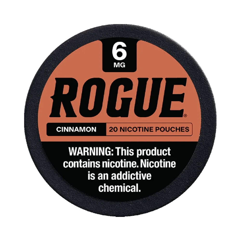 Rogue Cinnamon 6mg Rogue Cinnamon 6mg nicotine pouches tin
