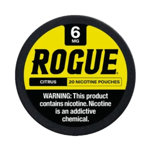 Rogue Citrus 6mg nicotine pouches tin