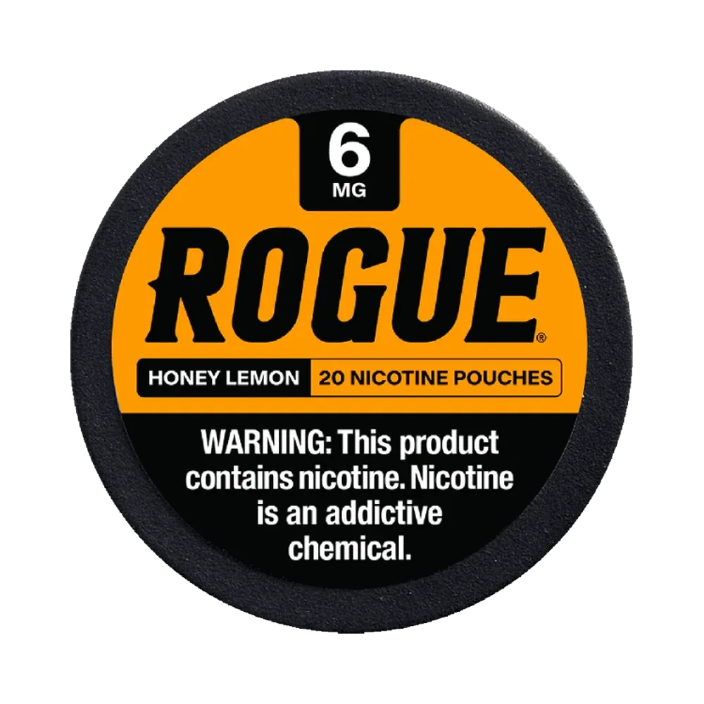 Rogue Honey Lemon 6mg Rogue Honey Lemon 6mg nicotine pouches tin