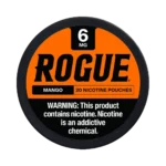 Rogue Mango 6mg nicotine pouches tin