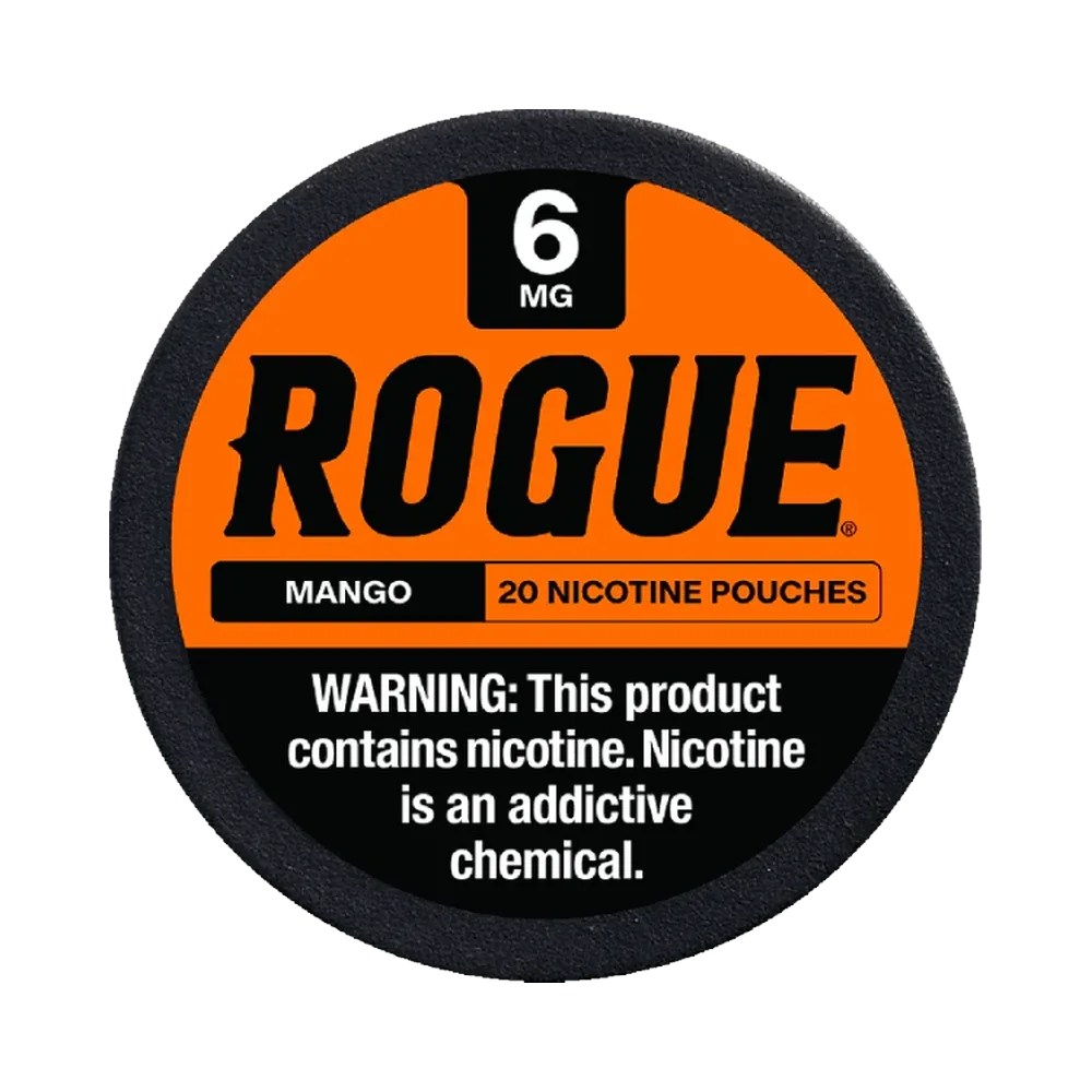 Rogue Mango 6mg Rogue Mango 6mg nicotine pouches tin