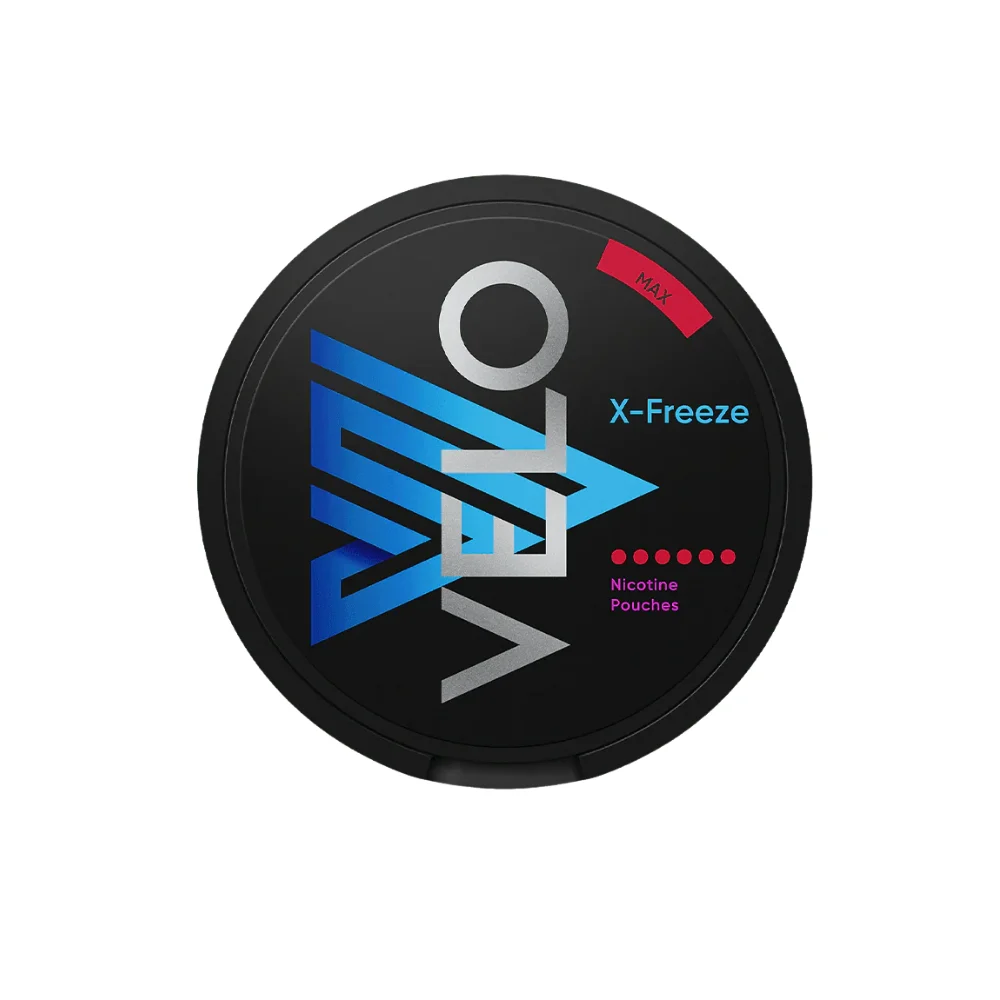 VELO X Freeze Max 20mg VELO X Freeze Max 20mg nicotine pouches tin