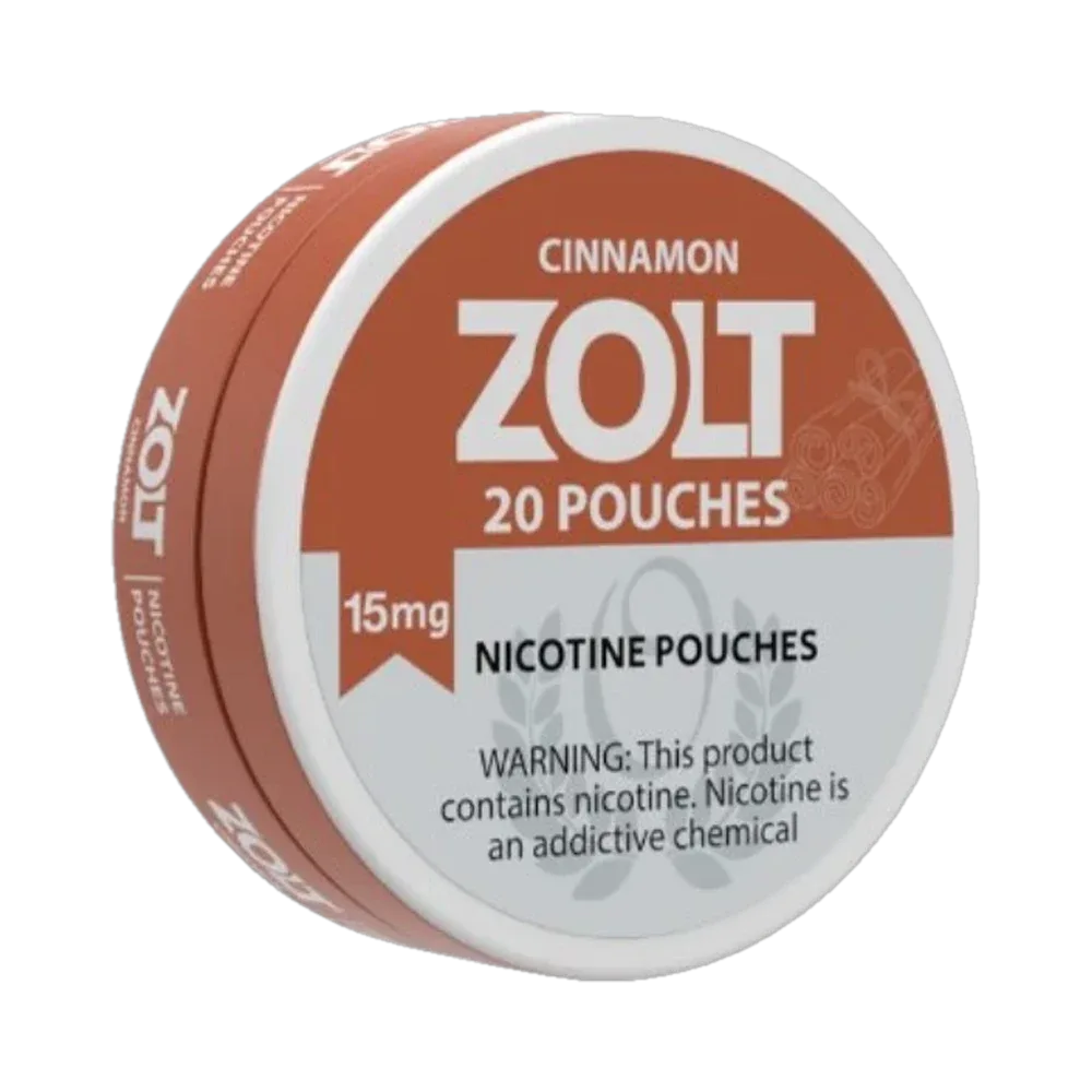 Zolt Cinnamon 15mg Zolt Cinnamon 15mg nicotine pouches tin