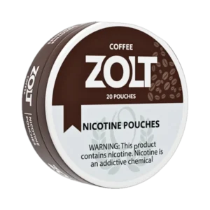 Zolt Coffee 15mg nicotine pouches tin