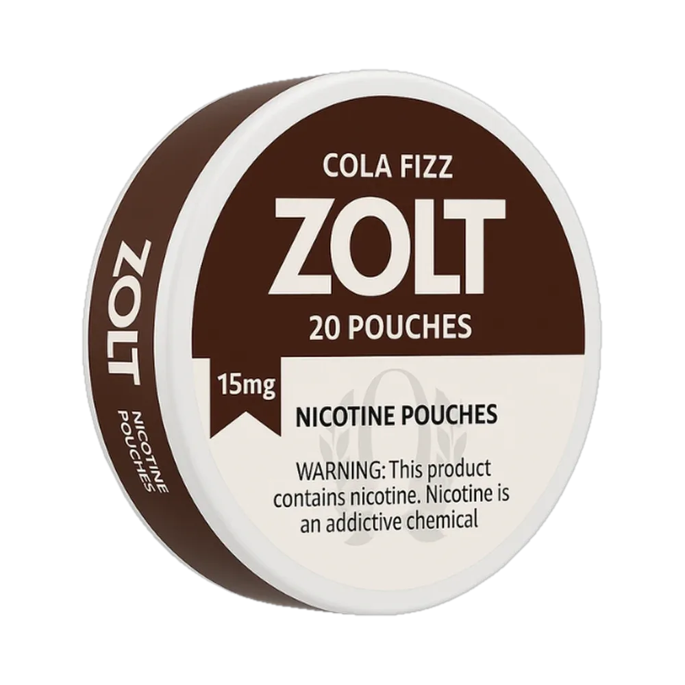 Zolt Cola Fizz 15mg Zolt Cola Fizz 15mg nicotine pouches tin
