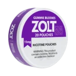 Zolt Gummie Buddies 15mg nicotine pouches tin