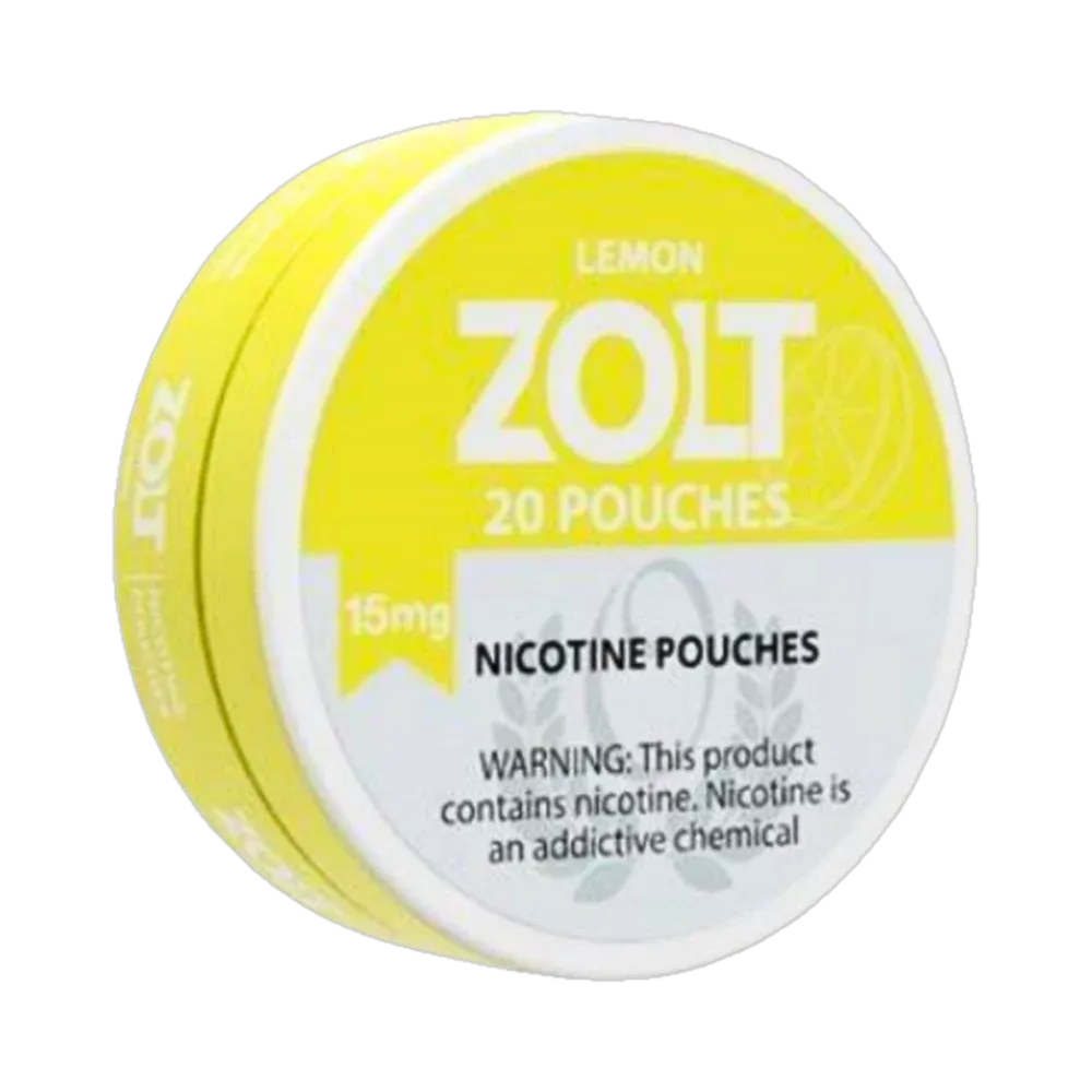 Zolt Lemon 15mg Zolt Lemon 15mg nicotine pouches tin