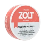 Zolt Peach 15mg nicotine pouches tin