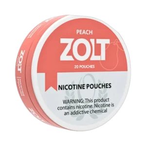 Zolt Peach 15mg nicotine pouches tin