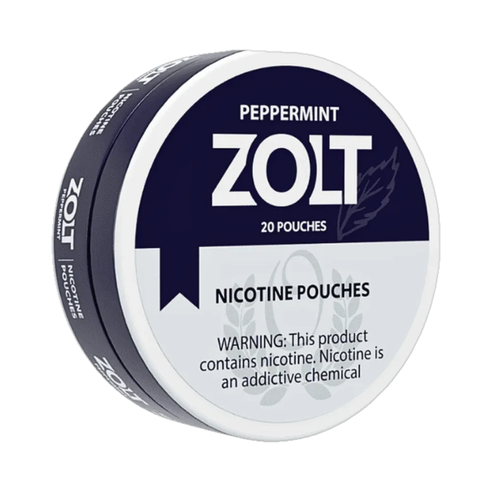 Zolt Peppermint 15mg Zolt Peppermint 15mg nicotine pouches tin