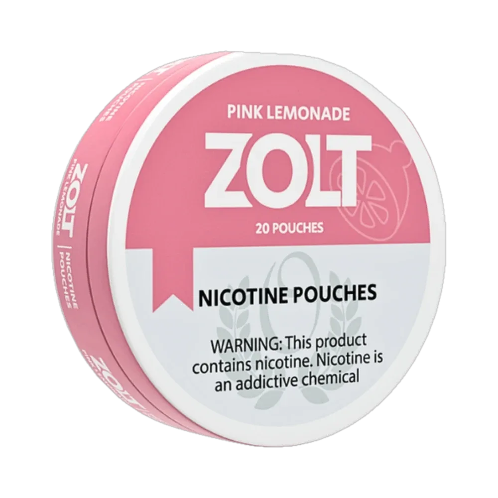 Zolt Pink Lemon 15mg Zolt Pink Lemon 15mg nicotine pouches tin