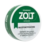 Zolt Spearmint 15mg nicotine pouches tin